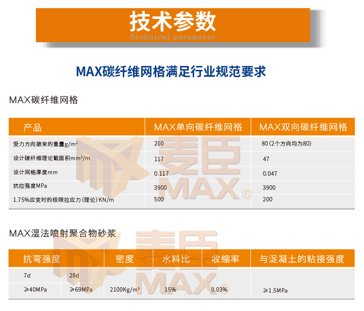 碳纤维网格布技术参数